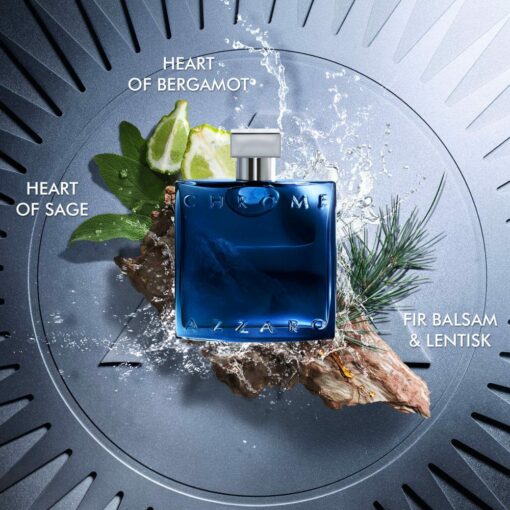 Azzaro Chrome Parfum Bleu 100ml – Image 6
