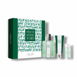 Coffret parfum homme Caron avec eau de toilette et gel douche
