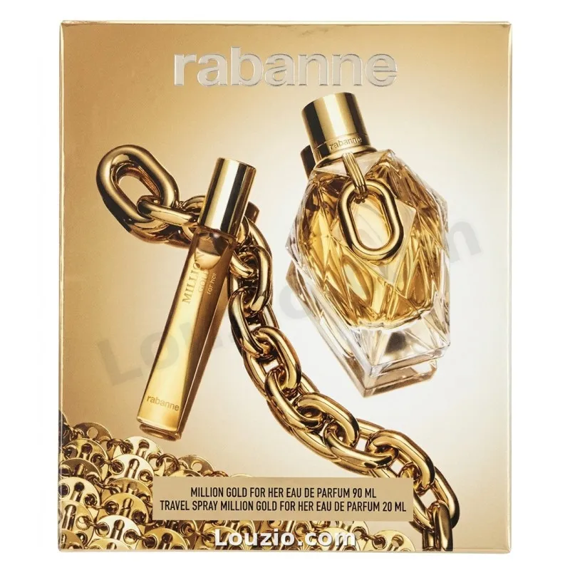 COFFRET RABANNE MILLION GOLD FOR HER